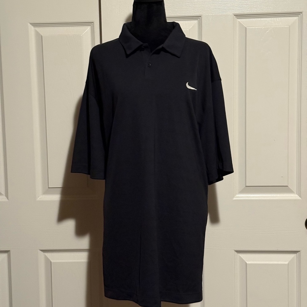 Men’s Big & Tall Nike Golf  Black Polo Shirt